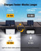Solar Outside Lights with 113 Bright LEDs 7000K with 16ft Cable