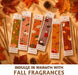 Premium Fall Incense Sticks Vanilla, Pumpkin Spice, Pack of 6