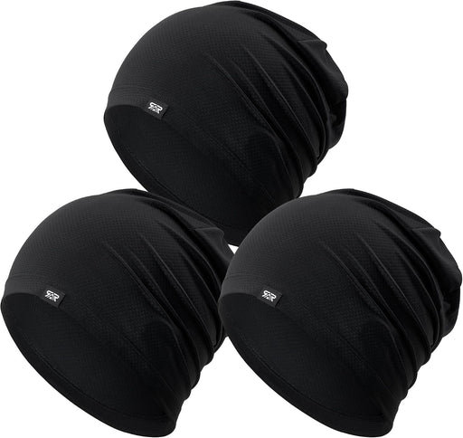 Cooling Skull Cap Sweat Wicking Breathable for Men Women 3 Pack