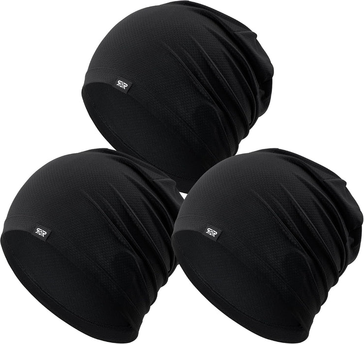 Cooling Skull Cap Sweat Wicking Breathable for Men Women 3 Pack