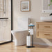 Metal Toilet Paper Holder Free Standing, Medium, Black