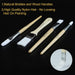 Paint Brushes Set of 24 Pieces with Canvas Brush Case
