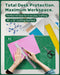 Self Healing Cutting Mat, 11" x 17", Double-Sided Rotary Cutting Mat for Sewing, Quilting, Scrapbooking & Craft, Craft C