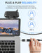 Acer A610 1080p Webcam for PC with Microphones Computer Camera for Meeting