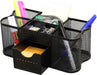 Desk Organizers Pen Holder Office Caddy Storage, Black