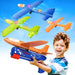 3 Pack Airplane Launcher Toys, 13.2'' LED Foam Glider