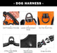No Pull Dog Harness Medium Reflective Front Clip Vest with Handle