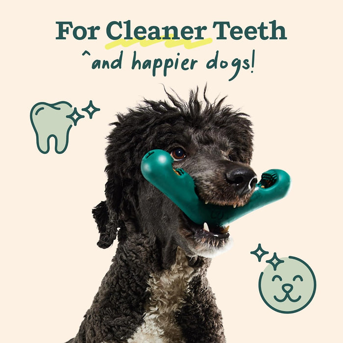 Bite n' Brush Dog Dental Stick Refills for Chew Toy, Chicken, 18 Count