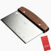 Multipurpose Bench Scraper Kitchen Utensil for Flat Top Griddle, Dough Scraper Cutter for Bread and Pizza Cutter - Stain