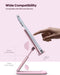 Pink Phone Holder, Desk Accessories - Rose Gold Office Holder