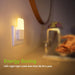 Plug in Night Light, Warm White LED Nightlights with Smart Dusk to Dawn Sensor for Kids, Nursery, Ideal for Bedroom, Bathroom,Hallway, Stairs, Kitchen, 6 Pack