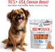Filler Free Dogs Love Chicken Premium Jerky Treats for Dogs, 3 lb. Bag