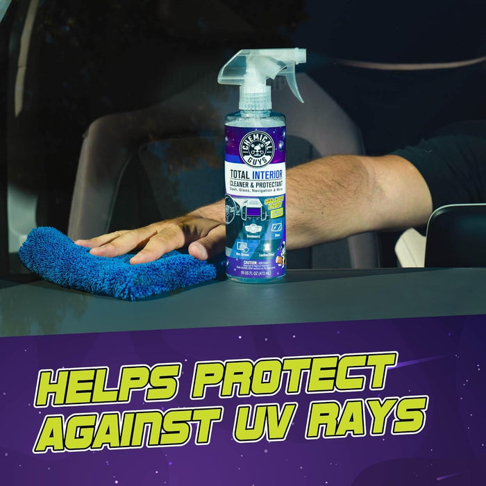 , Total Interior Cleaner & Protectant, Galactic Scent, 16 oz