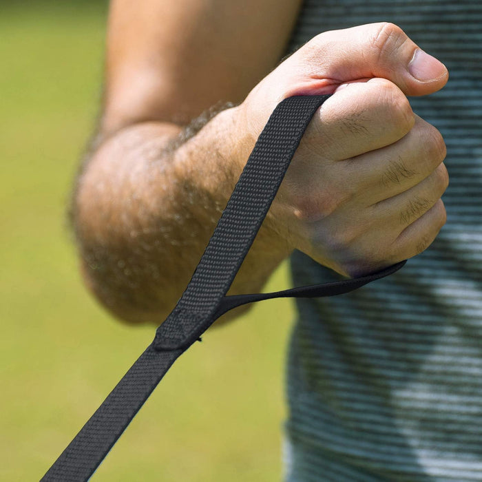 Dog/Puppy Obedience Recall Training Agility Lead - 15ft 20ft 30ft 50ft 100ft Training Leash - Great for Play, Camping, or Backyard - Black 20ft