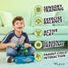 My First Foam Pogo Jumper for Kids Fun and Safe Pogo Stick, Durable Foam and Bungee Jumper for Ages 3 and up Toddler Toys, Supports up to 250lbs (Blue)