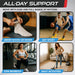 Sleeve Stars Ankle Brace Men & Women Support (Single/M:10"-12"/Black)