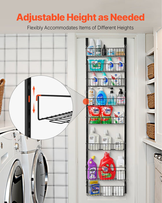 Eight-Tier Over-Door Pantry Organizer
