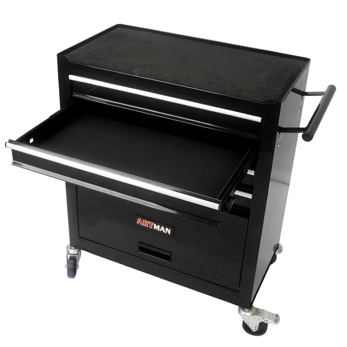 Heavy-Duty Rolling Metal Tool Cart