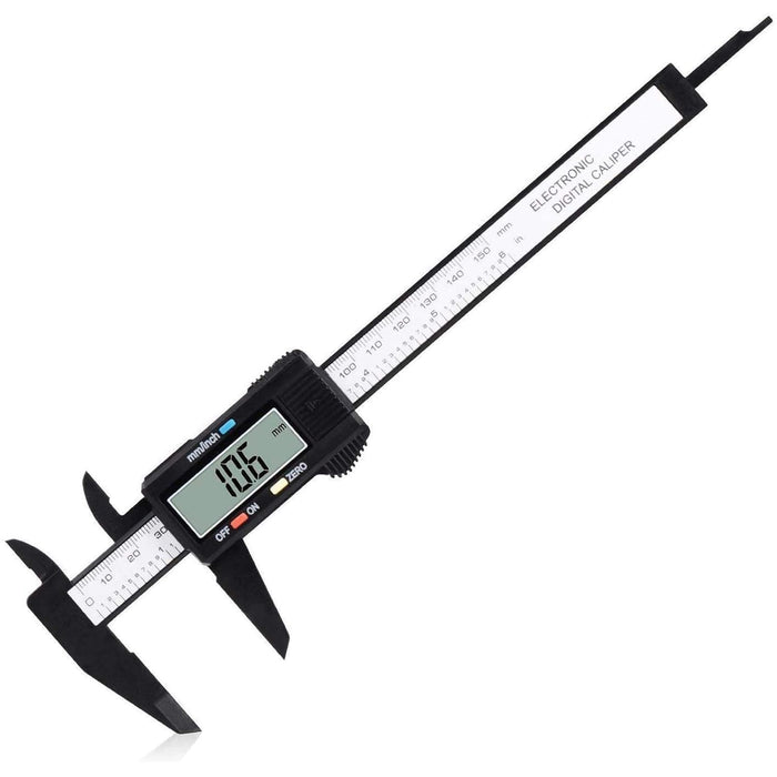 Digital Caliper, Calipers 0-6 Inch, Inch/mm Conversion, Large LCD