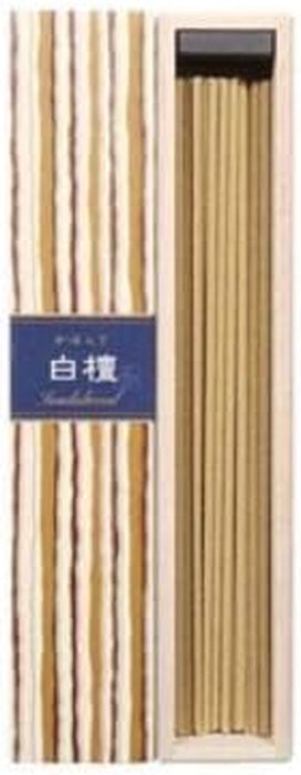 Kayuragi Incense Set of 3 Scents (Sandalwood, Aloeswood and Japanese Cypress) 40 Sticks in Each Scent