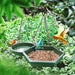 Hanging Bird Bath，2 in 1 XL Hanging Bird Feeder & Birds Bath for Outside
