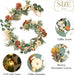 6ft Fall Garland for Mantle with Pumpkins