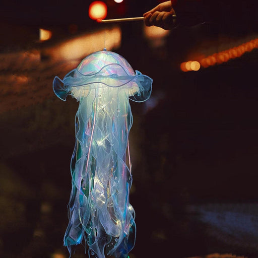 Jellyfish Lanterns Light - LED Colorful Jellyfish Lantern Lamp Decoration Pack, Portable Jellyfish Lantern Lamp Decoration, Under The Sea Ceiling Decor for Wedding Mermaid