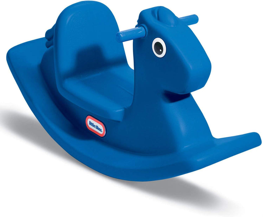 Rocking Horse Blue, 33.00 L x 10.00 W x 17.50 H Inches