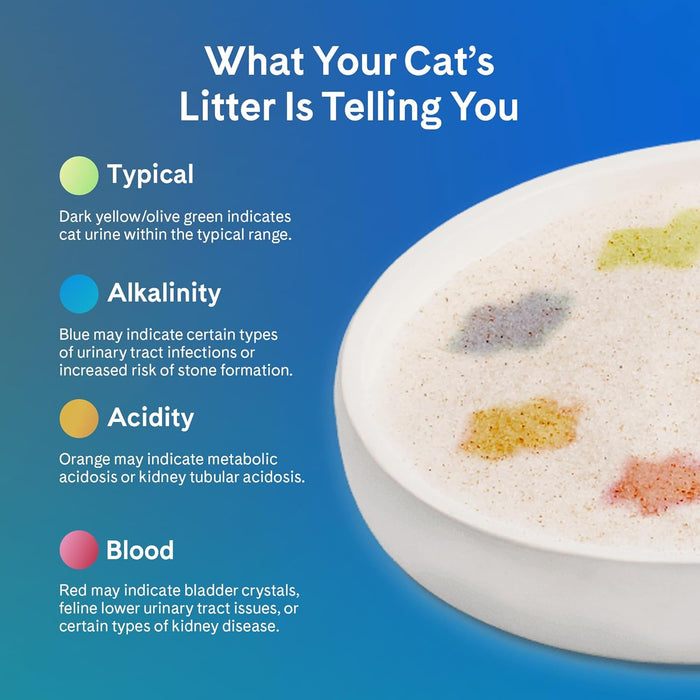 PrettyLitter Health Monitoring Cat Litter, Lotus Flower, 6 lb. Bag