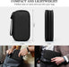 Electronic Organizer, Travel Tech Pouch Bag, Cable Organizer Black