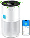 Smart Mini Air Purifier for Bedroom, with App & Alexa Control