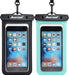 Waterproof Phone Pouch, Waterproof Phone Case, Black&Green 2-Pack