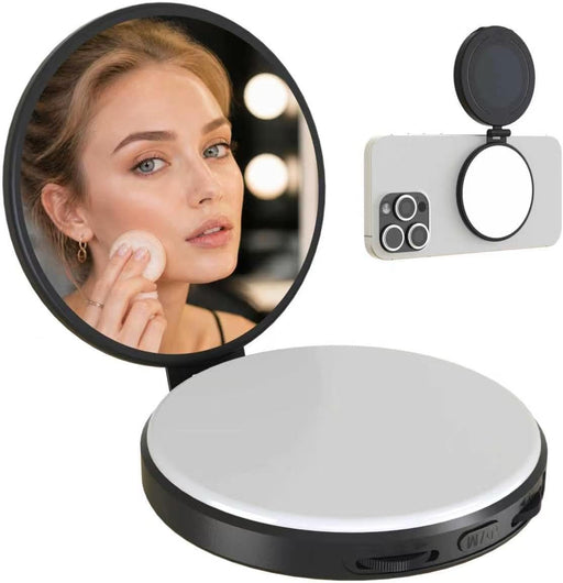 Magnetic Selfie Light, LED Phone Ring Light for iPhone MagSafe, Portable Magnetic Phone Fill Lights for Selfies Makeup P
