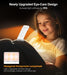 Book Light Rechargeable, Clip on LED Reading Light for Books in Bed