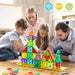 100 PCS Magnetic Building Tiles, Magnetic Block for Kids