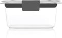 Brilliance Food Storage Containers, Set of 5 (10 Pieces), BPA-Free, Leak-Proof, Clear