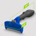 Large Dog Undercoat deShedding Tool for Long Hair