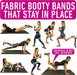 Resistance Bands for Working Out with Workout Bands Guide. 4 Booty Bands for Women Men Fabric Elastic Bands for Exercise Bands Resistance Bands for Legs Bands for Working Out Hip Thigh Glute Bands Set