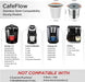 Reusable K Cups and Coffee Pods,Universal stainless steel k Cups for Keurig 2.0 and 1.0 Coffee Makers machine(2pack)