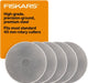 Fiskars 45mm Rotary Cutter Blade Replacements for Fabric, 5-Pack