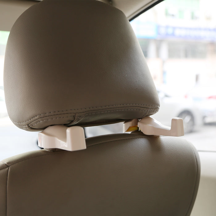 2-Pack Car Headrest Hanger Hooks