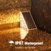 Solar Stair Lights 6 Pack, Solar Step Lights Outdoor Waterproof