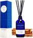 Reed Diffuser Set with Sticks, Sandalwood Scented Oil Diffuser for Bathroom, Room Fresheners, Home Fragrance Bedroom Off
