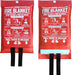 Fire Blanket for Home and Kitchen, 40" X 40", 4 Pack, Emergency Fire Blanket