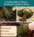 Heavy Duty Gardening Tools - Gardening Gifts for Women, Men, Mom, Dad - Durable, Ergonomic Garden Tools Set (Floral)