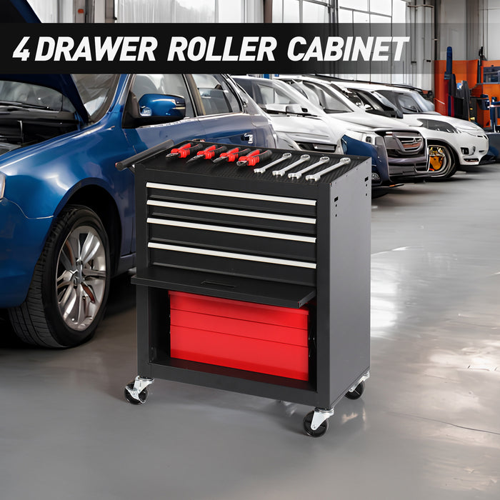 Four-Drawer Rolling Tool Cabinet