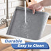 Under Sink Mat 34" x 22" Waterproof Silicone Cabinet Kitchen Liner