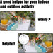 24 Pieces Transparent Clear Tablecloth Clips, Plastic Table Cloth Clips，Windproof Table Cover Holder Clamps，Table Cloth Holder for Home Wedding Party Christmas Outdoor Indoor Picnic Camping(Large)