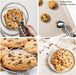 Cookie Scoop Set, 3Pcs Ice Cream Scoop, Cookie Scoops for Baking Set of 3, 18/8 Stainless Steel Cookie Scooper for Bakin