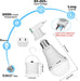 6 Pack Rechargeable Emergency Light Bulbs Battery Operated Bulb